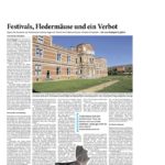 „Festivals, Fledermäuse und ein Verbot“ Aachener Zeitung/Aachener Nachrichten 12.10.2016
